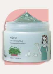 Mascarilla calmante con cica de Midha  