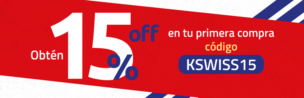 Cupón 15 Off K-Swiss