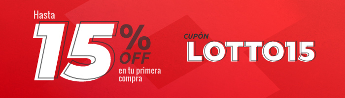 Te regalamos 15% Off para que termines tu compra. Usa el cupón: CARRITO15
