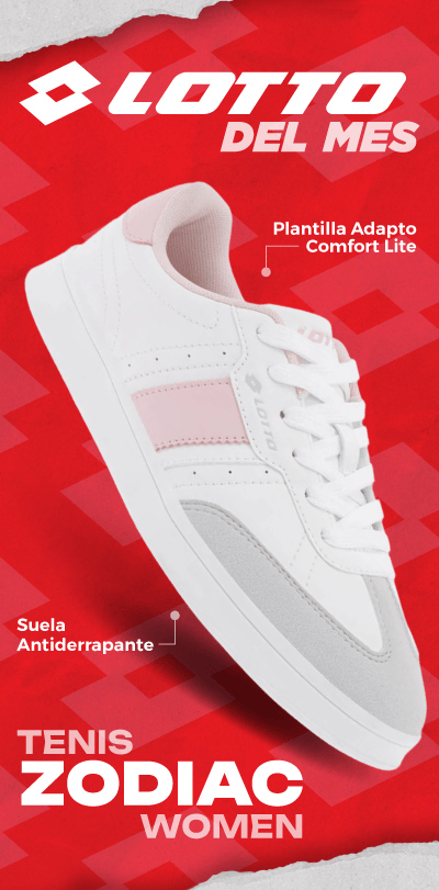 LOTTO DEL MES: Tenis Zodiac Women