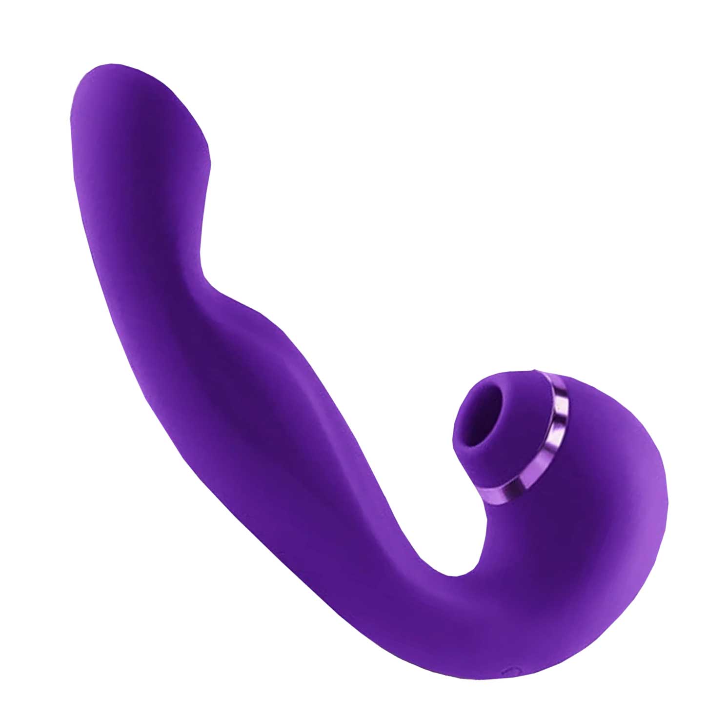 Vibrador con Succionador de Clitoris Punto G Recargable Inya
