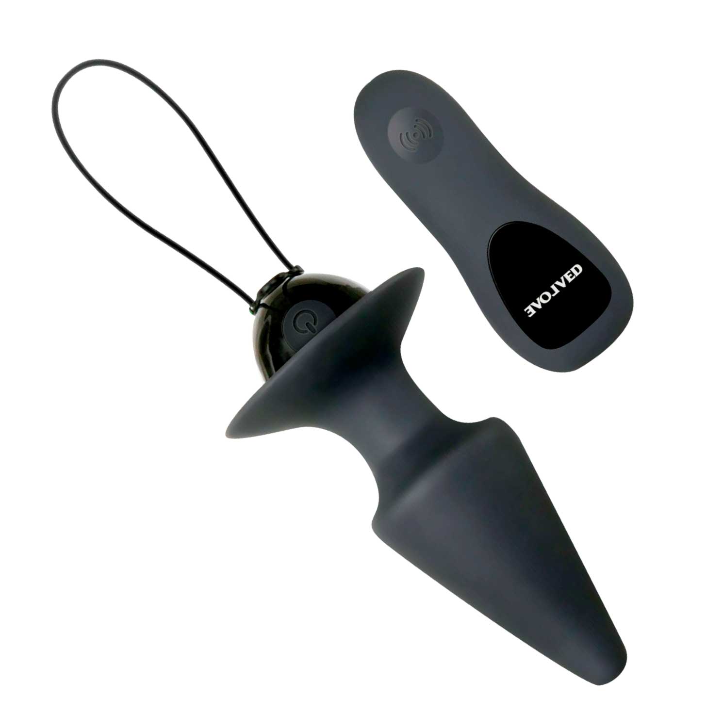 Plug Vibrador Tapon Anal Control Remoto 7 niveles Evolved